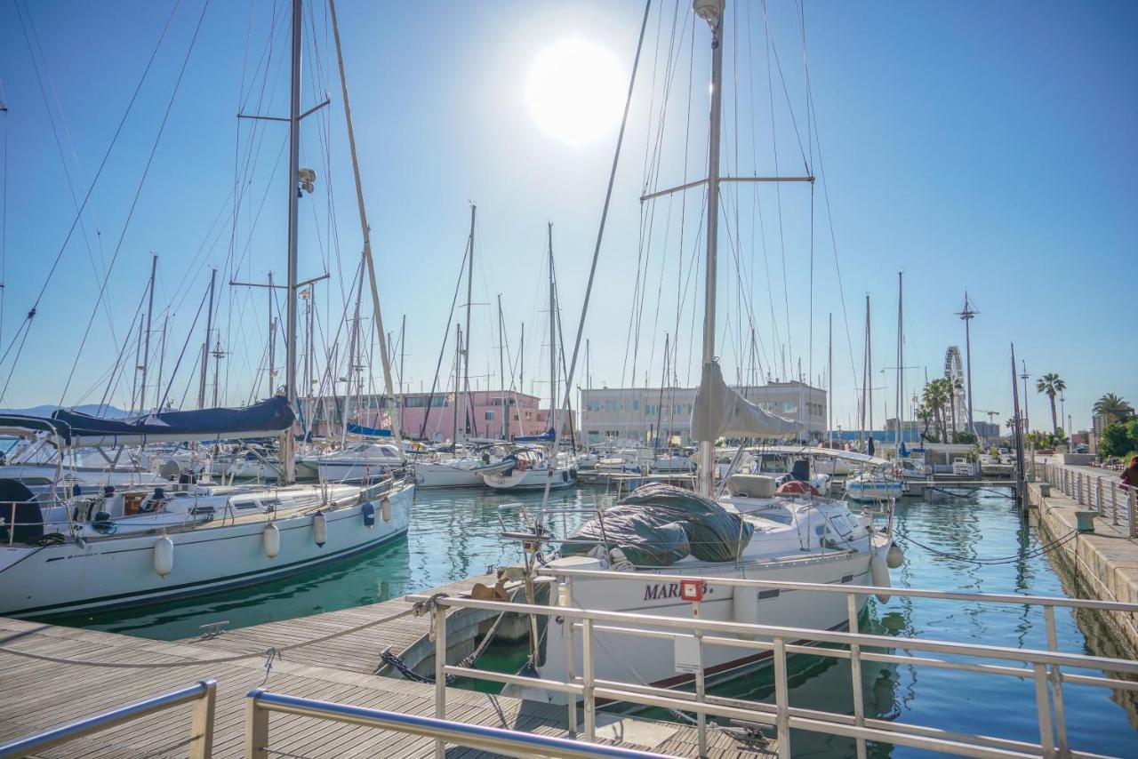 Le Scale Sul Porto . Marina Centro Storico. Ac Daire Cagliari Dış mekan fotoğraf