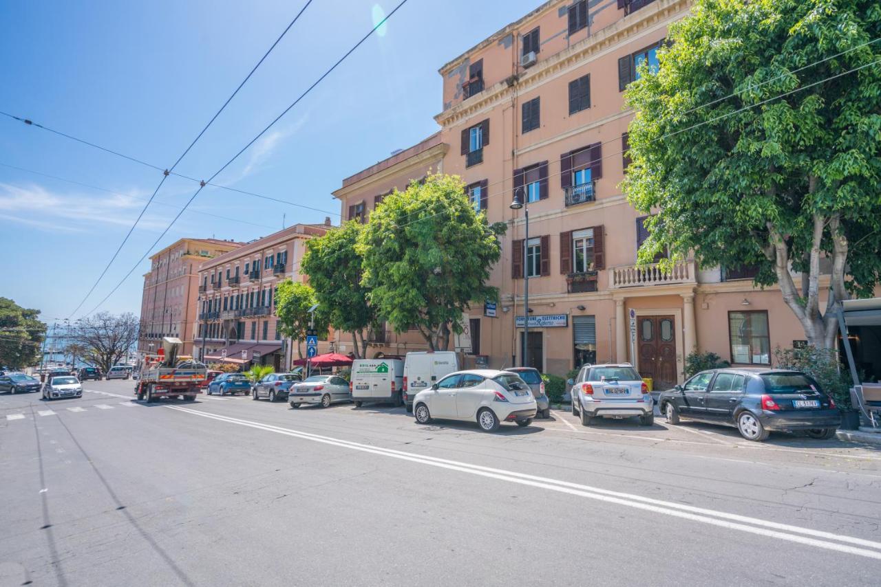 Le Scale Sul Porto . Marina Centro Storico. Ac Daire Cagliari Dış mekan fotoğraf